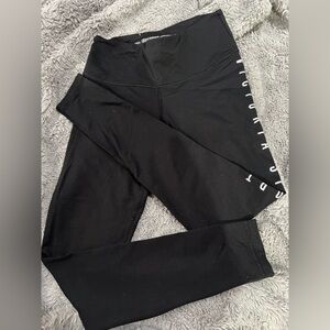 Victoria's Secret Sport Black Leggings
